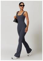 Mono de Yoga ajustado para mujer, Adelgazante y adelgazante, con un traje de Yoga y Fitness integrado ligeramente acampanado - details 16