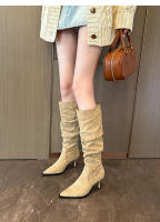 Nuevas botas de tacón de aguja de gamuza botas de mujer - details 12