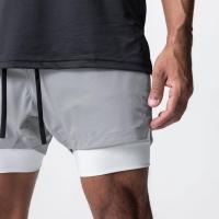 Pantalones Cortos de Nylon con Bolsillo Ideal para Entrenamiento Muscular y Correr 2 en 1 Deportiva - details 18