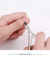 Cortador de Uñas de Acero Inoxidable Tijera de Uñas de 6mm para Manicura Tijeras de Cutículas - details 11