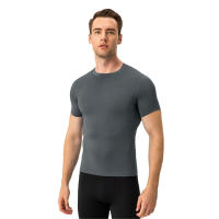 Camiseta de compresión de manga corta para hombre, de capa base camiseta interior, camiseta atlética - details 20