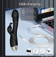Potente vibrador de punto G de conejo para mujer, estimulador de clítoris, masaje de pezones y vagina, consolador masturbador femenino, juguete sexual silencioso para adultos - details 3