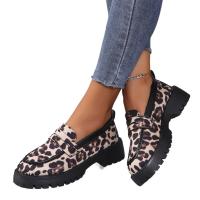 Mocasines con estampado de moda para mujer, zapatos planos informales, sin cordones, Otoño e Invierno - details 0