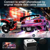 Mini Proyector Portátil WiFi, 1080 P, soporte de Conexión con Móviles, tabletas, iOS y Android, Ideal para Cine en Casa - details 4