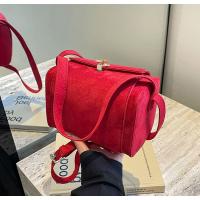 Bolso de mano rojo de Año Nuevo, bolsa cuadrada pequeña versátil de gama alta, bolso cruzado pequeño, moda de otoño e invierno, 2024 - details 12