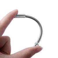 Kit de manguera de alambre de acero para bicicleta de montaña, de 5 piezas accesorios de tubería, plegable, con freno en V - details 3