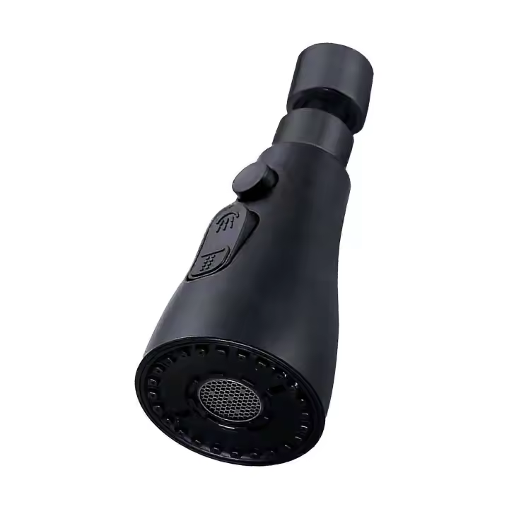 Grifo de Cocina con Aerador Ahorrador de Agua Cabeza de Rociado de 3 Funciones Giratoria 360 - 1
