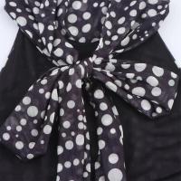 Vestido largo casual de verano 2025 para mujer con lunares, cuello halter, espalda descubierta y dobladillo suelto. - details 7