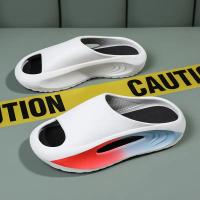 Pisando zapatillas de mierda tendencia de desgaste de verano de los hombres pintura EVA deportes al aire libre fondo suave playa zapatillas de coco de los hombres - details 7