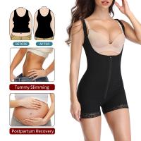 Fajas Colombianas moldeadoras para mujer, ropa posparto, Control de barriga, moldeador de cuerpo, levantador de glúteos, Body - details 2