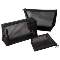Bolsa de Maquillaje de Malla para Mujeres Organizador de Viaje con Cremallera - details 8