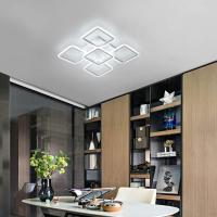 Lámpara de Techo LED Moderna 90W Acrílica Blanca Fría Diámetro de 60CM - details 5