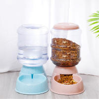 Pet Food Feeder And Water Feeder Self-dispensing Set Pet Feeders For Cats Pet Feeders For Cats Water And Food - details 4