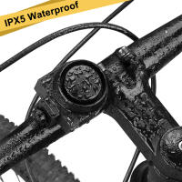 Alarma de luz trasera para bicicleta, lámpara impermeable con carga USB, Control remoto, 110 dB, protección de seguridad - details 3