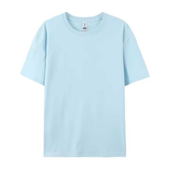 Camiseta de Algodón 100% para Hombres Impresa de Alta Calidad, Manga Corta, Cuello Redondo, Estilo Suelto para Primavera/Verano - 1