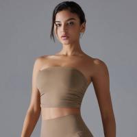 Sujetador push-up sin mangas para mujer, ropa de Pilates a prueba de golpes de alta intensidad, chaleco de yoga sexy para gimnasio - details 15