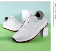 Zapatos de Golf de Lujo 2025 Transpirables, Cómodos, Sin Clavos para Exteriores, Antideslizantes y Impermeables para Caminar - details 10