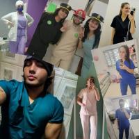 Uniforme de hospital suave, lavable y antiarrugas, conjunto de exfoliante veterinario para mascotas, conjuntos de exfoliantes médicos para mujeres, accesorios médicos para mujeres - details 0