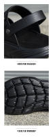Nuevas Sandalias para Hombres Suela Gruesa para Pisar Miera, Ropa Exterior de Alta Elasticidad, Moda de Playa de Verano - details 5