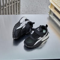 2025 primavera Velcro compañeros de clase niños nuevas zapatillas de deporte de malla transpirable ligera niñas papá zapatos corriendo. - details 7