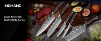 MDHAND Cuchillo Jamonero Flexible de 6 pulgadas para Cortar Piezas de Jamón. Cuchillo de Cocina Profesional para Jamón. Perfecto para Lonchear - details 2