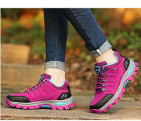 Zapatos de senderismo de marca para mujer, zapatillas de Trekking al aire libre, zapatos de viaje antideslizantes, transpirables, zapatos deportivos impermeables, zapatos de trabajo - details 18