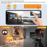 Cámara de Seguridad IP de Doble Lente Visión Nocturna Inteligente Pantalla Dual 4MP - details 3