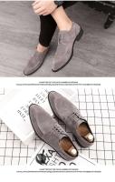 Pakaian Chaussure Homme zapatos formales de hombre de diseño italiano de alta calidad negros, cuero - details 8