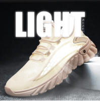 Zapatos De Deporte Para Hombre Con Superficie De Malla Transpirable Moda Versátil Para Correr Y Usar En Exteriores Talla Verdadera - details 3