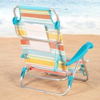 Pack de 2 sillas Plegables multiposición para Playa, jardín, terraza o Camping, 5 Posiciones Diferentes, Medidas 48x46x84 cm, Altura 21 cm, Reforzadas, Incluye asa de Transporte (85479) - details 18