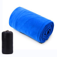Saco de dormir de forro polar suave, manta de Camping ultraligera, sábanas de viaje al aire libre, tienda de campaña, cama cálida - details 14