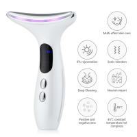 Dispositivo de belleza EMS para estiramiento Facial, masajeador Facial LED, removedor de barbilla doble, rejuvenecimiento de la piel, antiarrugas - details 3