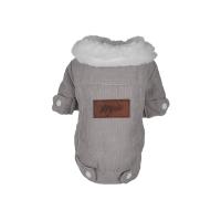 Ropa de lana gruesa para mascotas, abrigo cálido para gatos pequeños y medianos, chaqueta para gatitos, Chihuahua, Bulldog de peluche, Otoño e Invierno - details 3