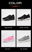 Zapatos informales para hombre, calcetines bajos transpirables, zapatos para parejas perezosas, zapatos deportivos de malla ahuecados de verano, zapatillas deportivas para mujer - details 4