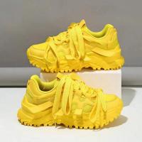 Zapatillas de deporte con plataforma para mujer, zapatos deportivos cómodos, informales, aumento de altura, para caminar, talla 35-44 - details 6