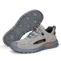 Zapatos de seguridad ANTIPERFORACIONES para hombre, zapatillas de trabajo transpirables con punta de acero, antideslizantes - details 19