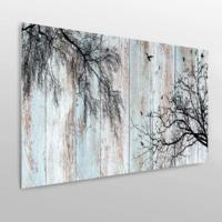 cabecero perspectiva arboles