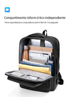 Mochila de negocios para hombre, bolsa de ordenador informal, puede contener computadoras de 14-15,6 pulgadas y puede ampliar la capacidad - details 3