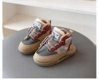 Zapatos deportivos para niños nuevos zapatos de invierno para invierno zapatos casuales de cuero de caña alta para niños zapatos de algodón grandes de terciopelo zapatos para niñas - details 11