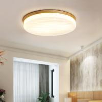 Lámpara De Techo Minimalista Japonesa En Forma Redonda, Luz LED Central Moderna Para Dormitorio, estudio, sala De Estar y comedor - details 3