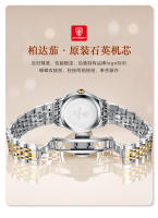 Nuevo reloj suizo para mujer, resistente al agua, luminoso, con calendario dual - details 9