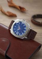 Reloj de Cuarzo de Lujo XINEW Diseño Simple Deportivo Banda de Cuero Regalo de Moda Bajo para Hombres Marca Leten - details 13