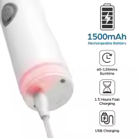 Cepillo limpieza hogar eléctrico multifuncional con 5 Cabezales de Cepillos ,para bañera de baño, Cocina, azulejo, Ventana, bañera, Plato, Fregadero - details 7