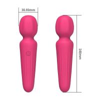 Mini varilla recargable masajero suave completo de silicona varilla vibrador multimodo vibrador adulto juguete sexual para mujeres - details 13