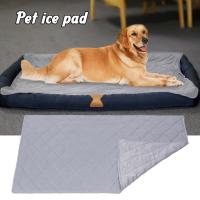 Alfombrilla de seda de hielo para mascotas, esterilla de autorefrigeración, día caliente, sensación de frío, Picnic con perros y gatos - details 0