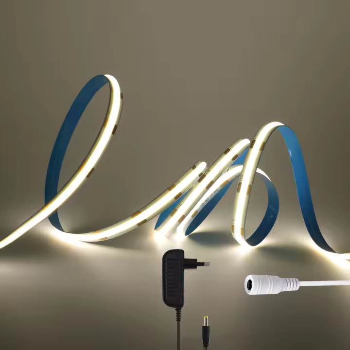 GAHADA Cinta LED COB de Alta Densidad Luz Lineal Blanca Regulable 480LEDs/m Ancho de 8mm - 1