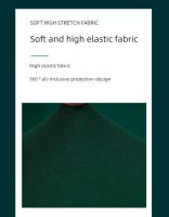Funda elástica para silla de fabricantes, funda europea para silla tipo concha, funda simple y moderna para silla de comedor - details 2