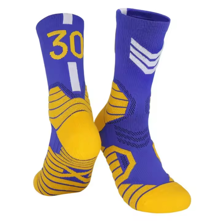 Calcetines deportivos profesionales para baloncesto, medias gruesas de élite, para correr y ciclismo - 1