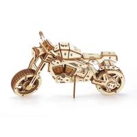 Rompecabezas de motocicleta de madera 3d, juguetes para niños y adultos, bloques de montaje para construir DIY, modelo de coche de motocicleta todoterreno para decoración de escritorio - details 5