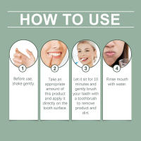 WOODSSLEEP Limpiador dental de menta para limpieza dental, refrescante olor bucal, gotas para el cuidado de las encías - details 1